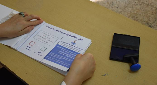 IKBY'deki referandumdan gelen ilk sonuçlar 'bağımsızlık' diyor