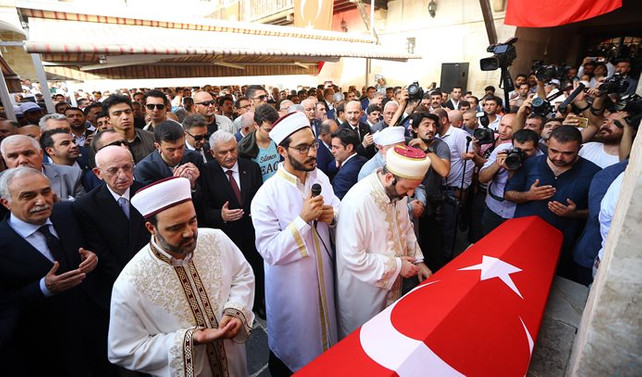 AK Parti milletvekili Yüksel son yolculuğuna uğurlandı