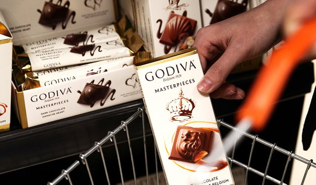Godiva, markette büyüdü