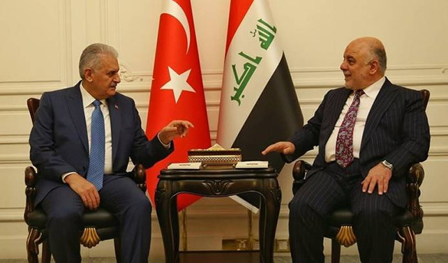 Yıldırım ile İbadi görüştü