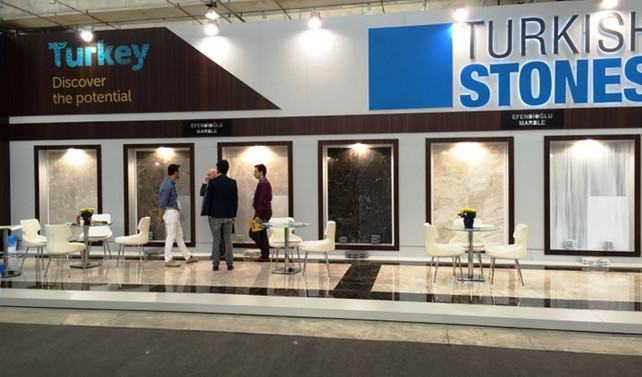 Türkiye, Marmomacc'a 130 firma ile katıldı