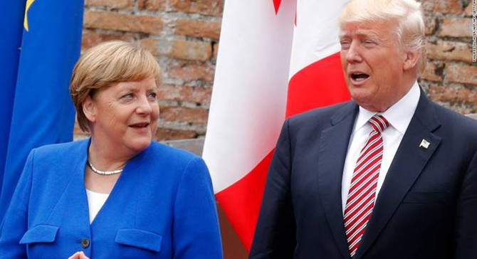 Trump'tan Merkel'e tebrik telefonu