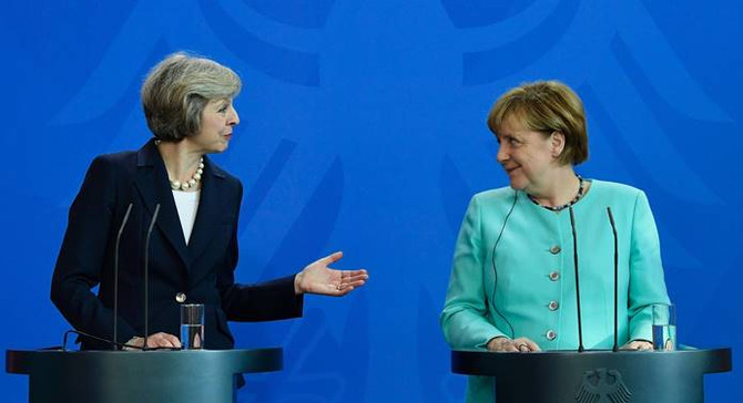 May ve Merkel görüştü