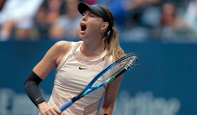 Sharapova ABD Açık'a veda etti