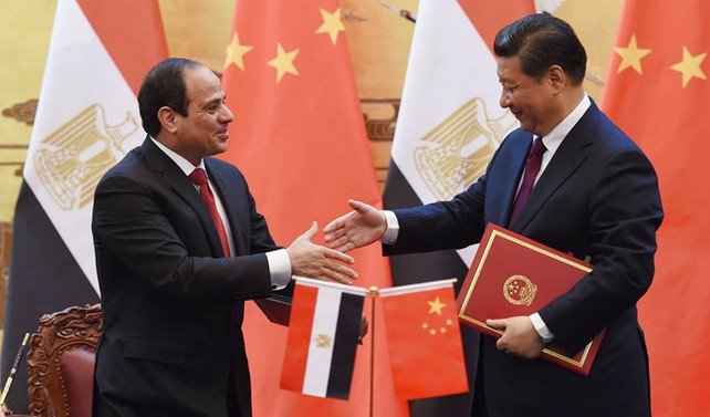 Şi ile Sisi BRICS zirvesinde bir araya geldi