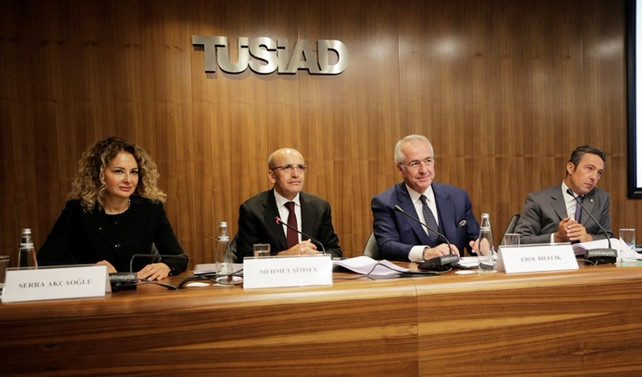 Şimşek'ten TÜSİAD'a ziyaret