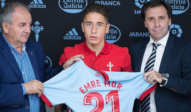 Celta Vigo, Emre Mor'u tanıttı