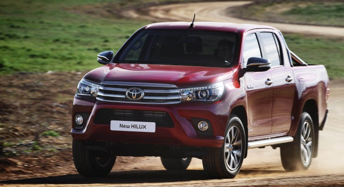 Toyota Hilux 2017’de de açık ara lider