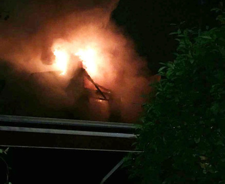 Kadıköy’de vakıf binasında korkutan yangın