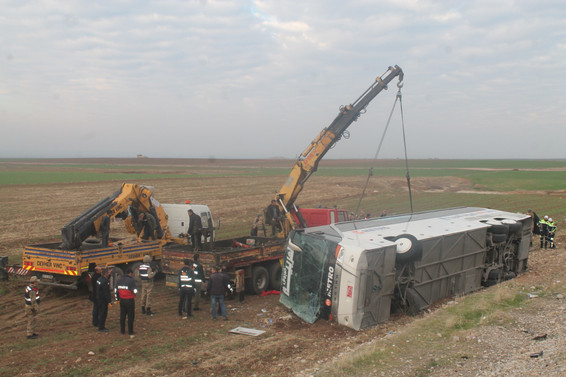 Şırnak'ta otobüs devrildi: 9 ölü, 28 yaralı