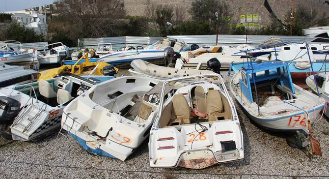 12 milyon değerindeki tekneler çürümeye terk edildi