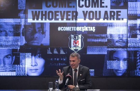 Orman: 'Come to Beşiktaş' ile 1.2 milyar kişiye ulaştık