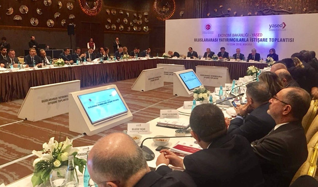 YASED üyeleri bakanlarla bir araya geldi