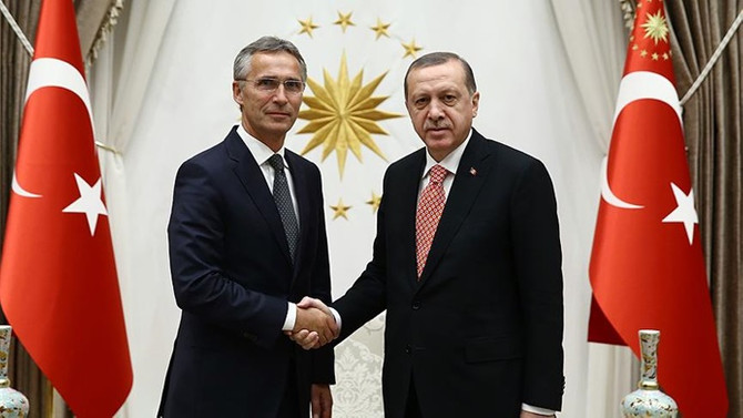 Erdoğan'dan NATO'ya 'YPG ordusu' mesajı