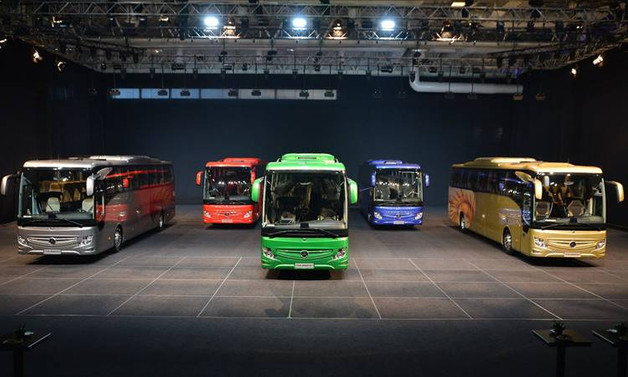 Mercedes-Benz Türk yenilediği Tourismo otobüslerini tanıttı