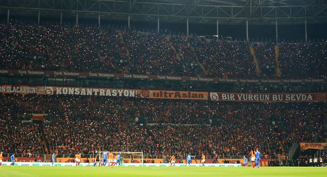 En çok seyircili maçlar Galatasaray'ın