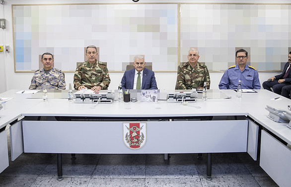 Başbakan Yıldırım Genelkurmay Karargahı'nda