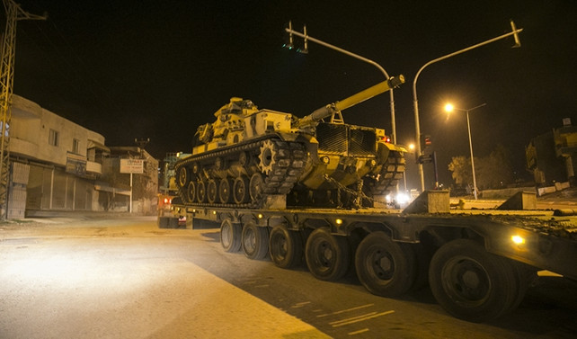 Sınıra sevkiyat gece boyu sürdü