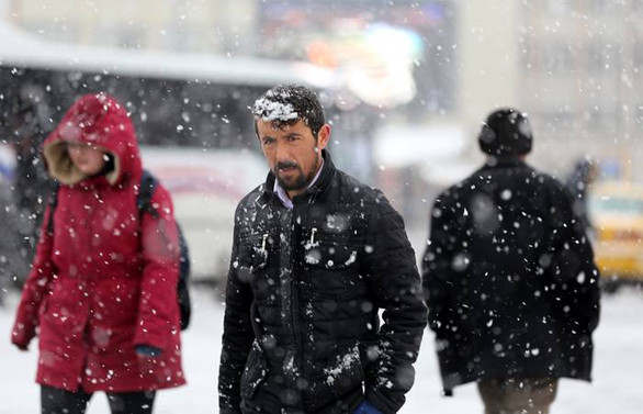 İstanbul'a kar geliyor