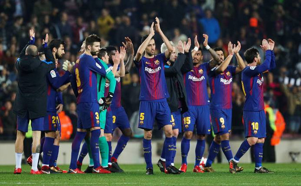 Barcelona, Kral Kupası'nda yarı finalde
