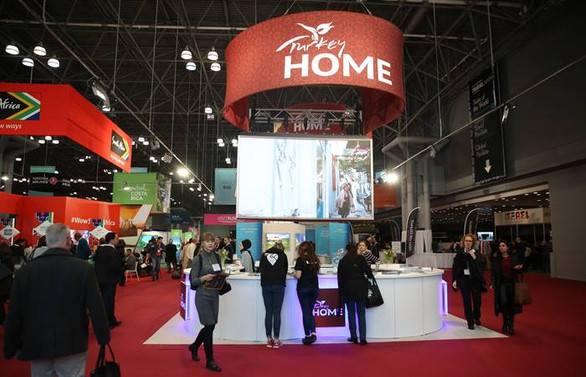 New York seyahat fuarına Türkiye damga vurdu