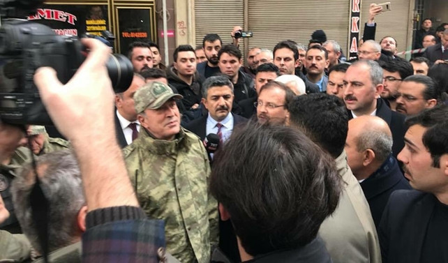 Çavuşoğlu, Gül ve Akar'dan Kilis'te inceleme