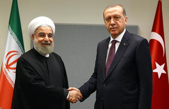 Erdoğan, Ruhani ile görüştü