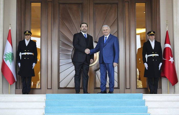Lübnan Başbakanı Hariri Çankaya Köşkü'nde