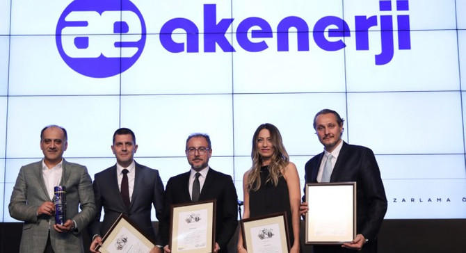 Akenerji'ye 'Yılın İtibarlısı' ödülü
