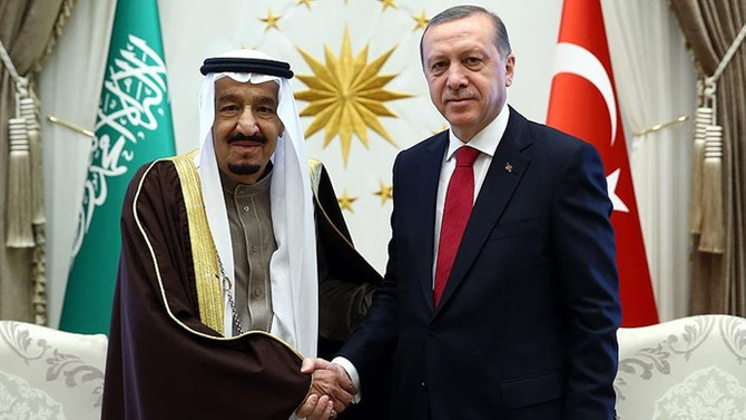 Cumhurbaşkanı Erdoğan, Kral Selman ile görüştü