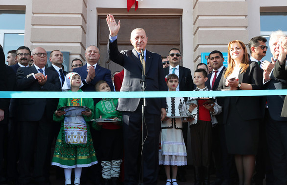 Erdoğan-Dodon-Vlah ortak basın toplantısı