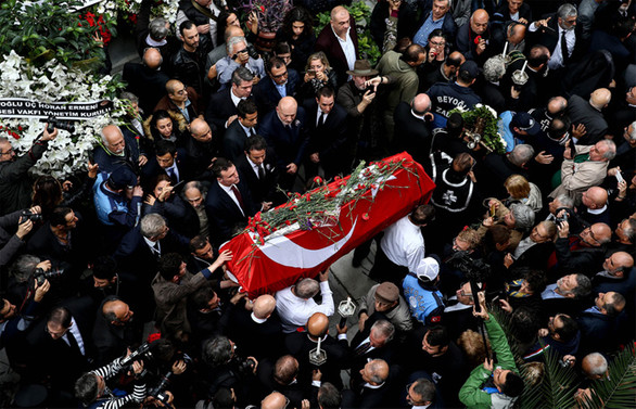 Ara Güler son yolculuğuna uğurlandı