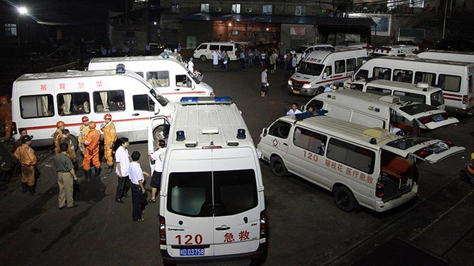 Çin'de maden ocağında patlama: 22 kişi mahsur kaldı