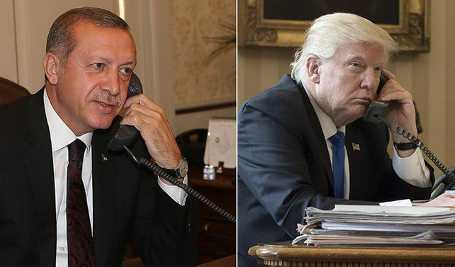 Erdoğan ile Trump görüştü