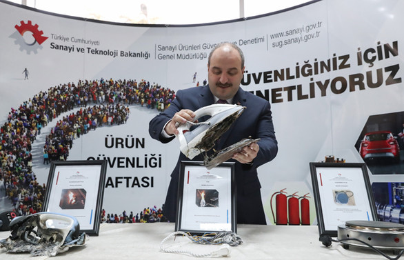 Sanayi ve Teknoloji Bakanı Varank: 178 güvensiz ürün piyasadan toplatıldı
