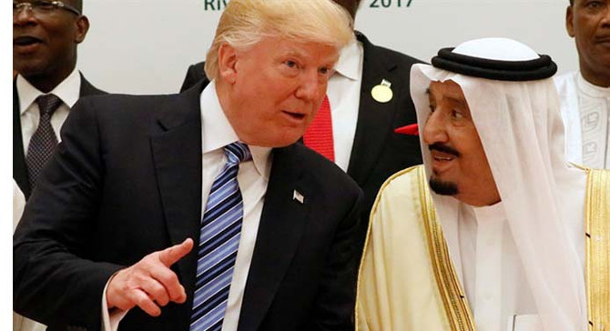 Trump'tan Suudi Arabistan Kralı'na: Seni biz koruyoruz, bedelini öde