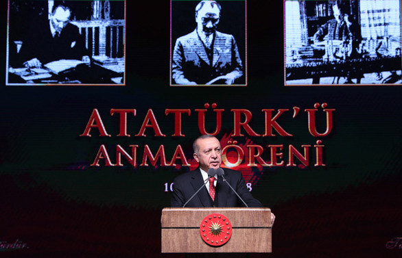 Beştepe'de Atatürk'ü Anma Töreni
