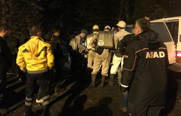 Zonguldak'ta 3 işçinin cenazesine ulaşıldı