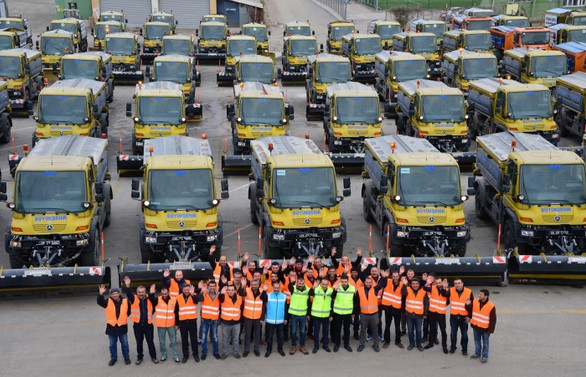 Ankara'da karla mücadelede 877 araç görev yapacak
