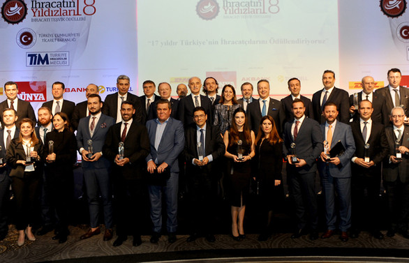 'İhracatın Yıldızları' ödüllerini aldı