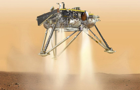 NASA'nın sismik inceleme aracı Mars'a indi