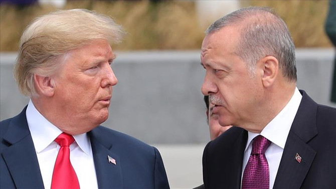 Cumhurbaşkanı Erdoğan, Trump ile görüştü