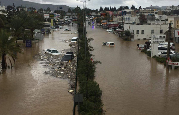 Bodrum'da yaÅanan sel felaketi nedeniyle ilÃ§ede bÃ¼yÃ¼k bir afet yaÅandÄ±. ile ilgili gÃ¶rsel sonucu