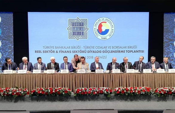 Finans sektörü ile reel sektör ele ele