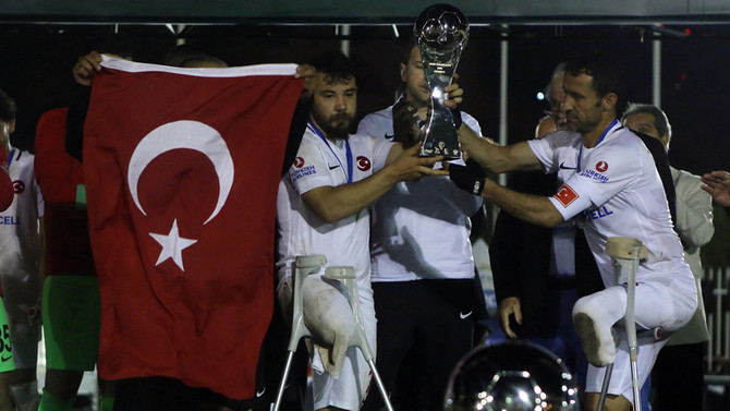 Ampute Futbol Milli Takımı dünya ikincisi oldu
