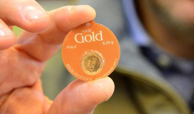 Gram altın 215,3 lira oldu