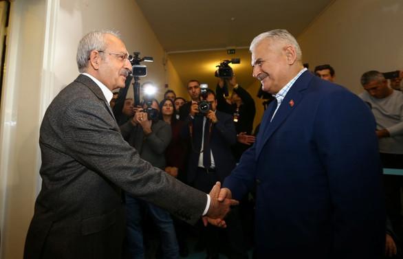 Yıldırım-Kılıçdaroğlu görüşmesi sona erdi