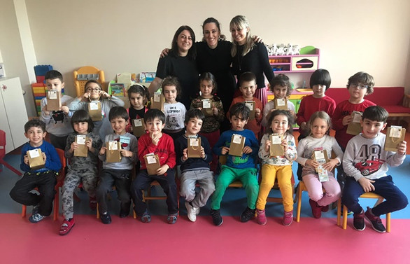 Gürsoy Fındık, öğrencilere fındığın faydalarını anlattı