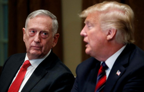 Trump, Mattis'in hemen bırakmasını istedi
