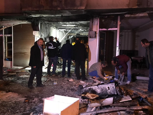 Tüpgaz bayisinde patlama: 6 yaralı